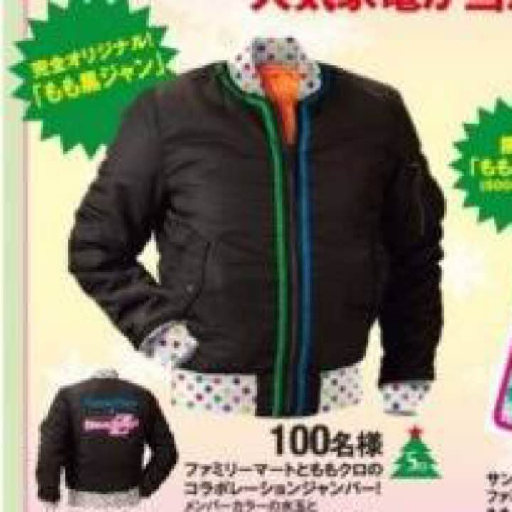 ももクロ×ファミマ全国限定100着！激レア新品！【もも黒ジャン 男性用サイズ】