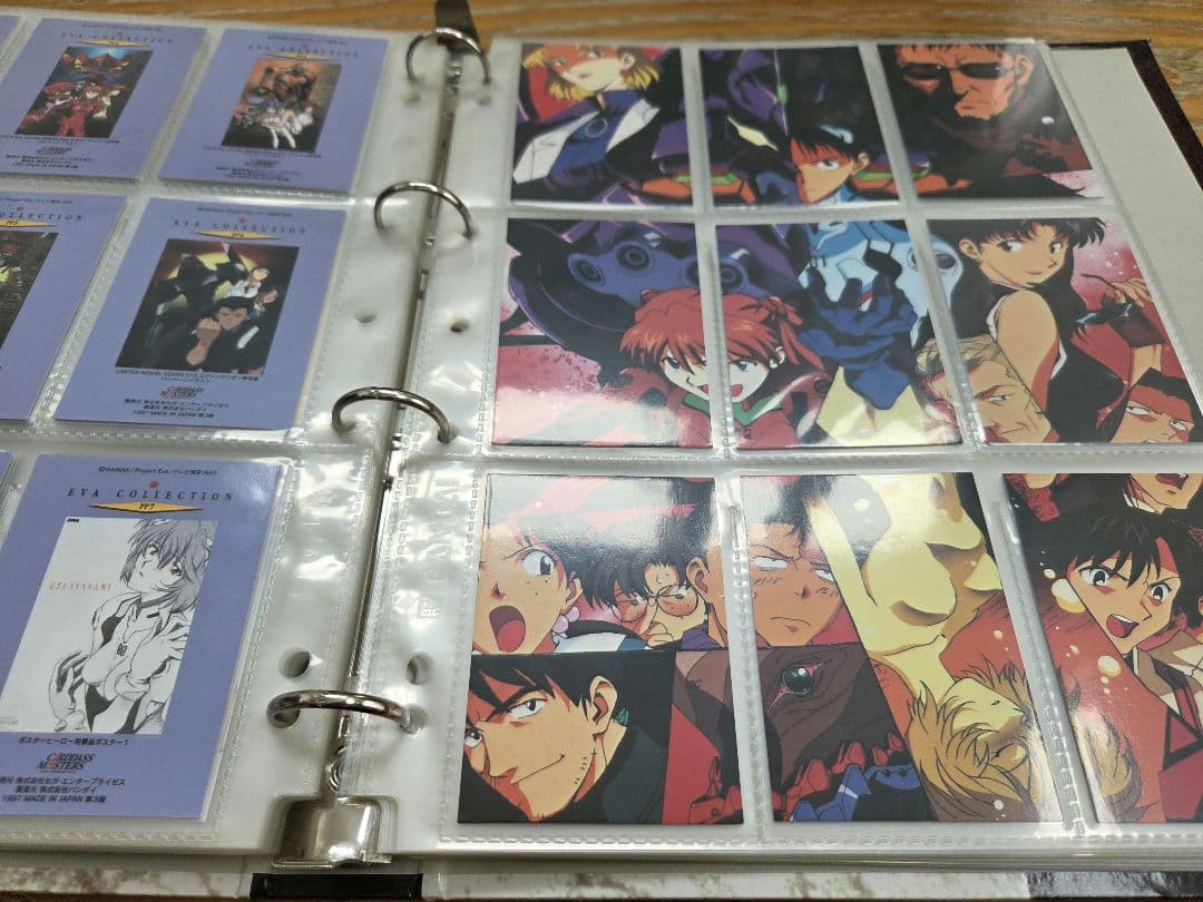 エヴァンゲリオンカードダスマスターズ2集セミコンプリート約１６８枚アルバム付き