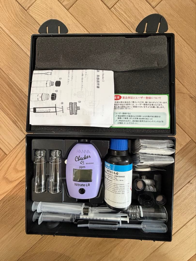 Hanna Checker Marine Nitrate LR 測定器