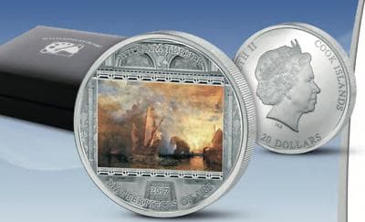 クック諸島　2017年　銀貨　$20　@4-31