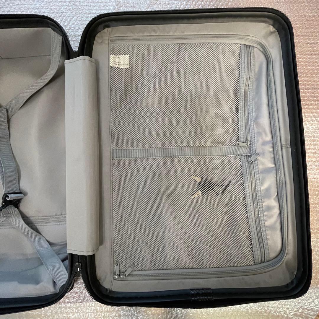 無印良品 バーを自由に調節できる ハード キャリケース 36L 機内持ち込み