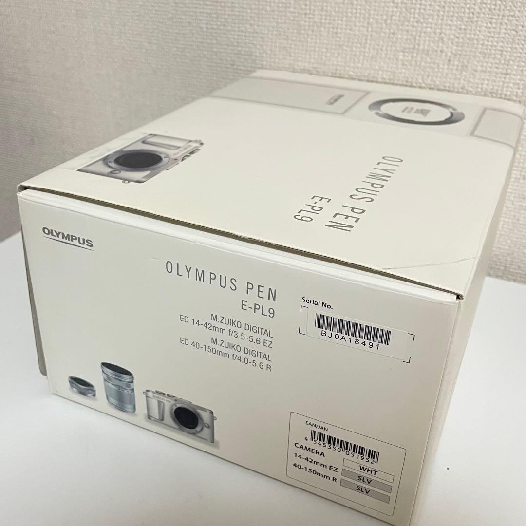 OLYMPUS PEN E-PL9 ホワイト レンズ付き