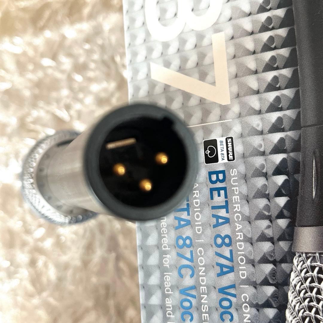 美品SHURE BETA87A ボーカルマイク 正規品