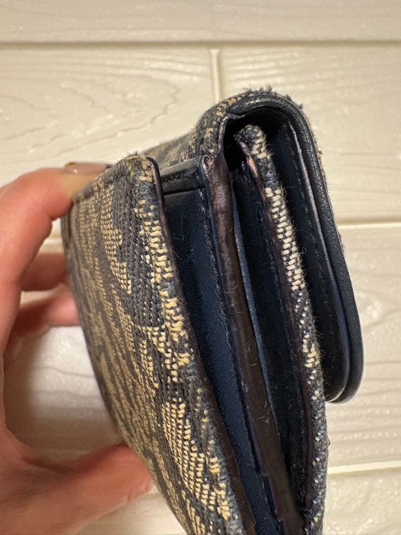 Christian Dior 二つ折り財布 Dロゴ