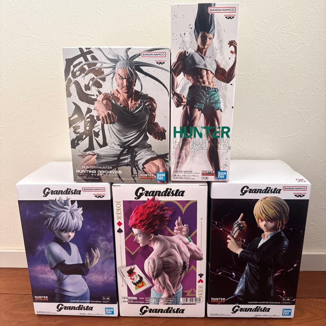 HUNTER x HUNTER Grandista フィギュア 5体セット