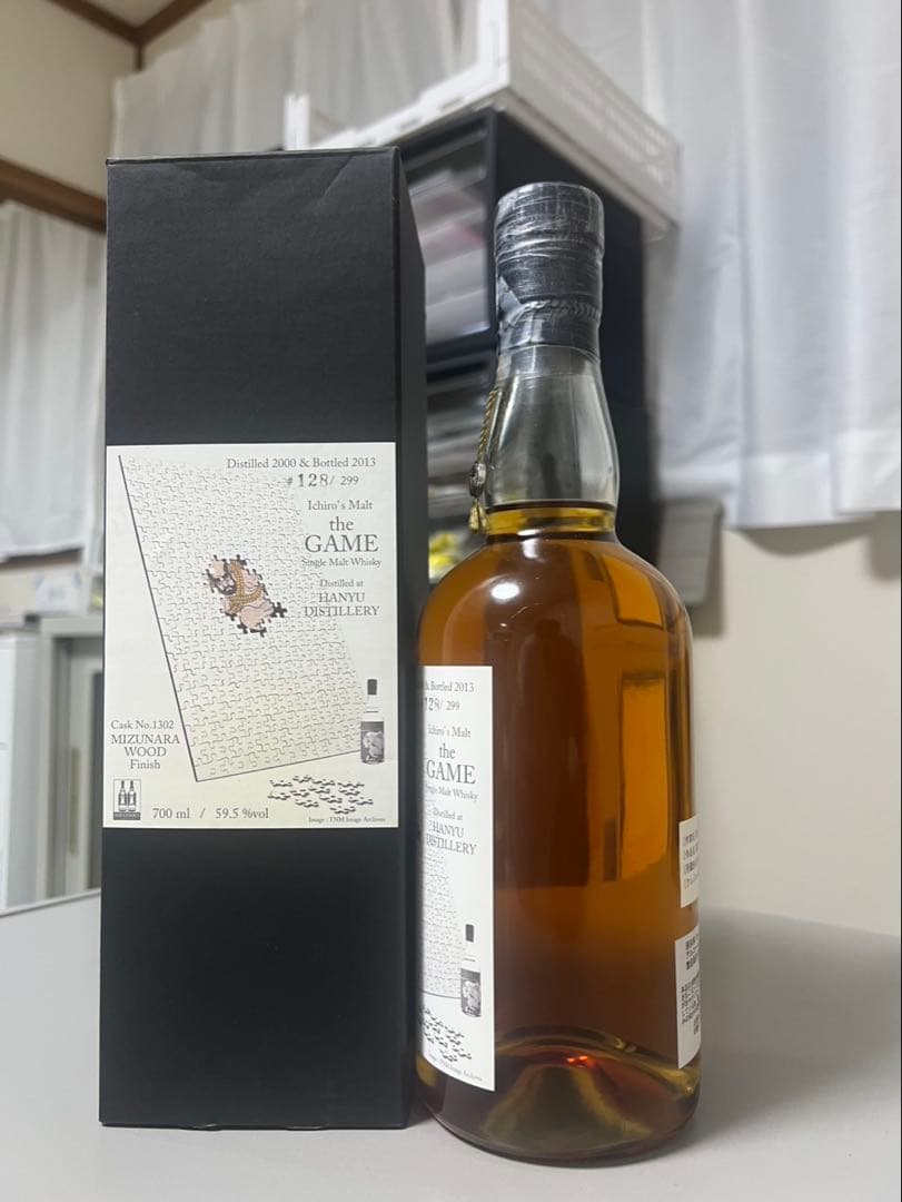 イチローズモルト ザ・ゲーム ミズナラ樽 59.5% 羽生蒸溜所 未開封