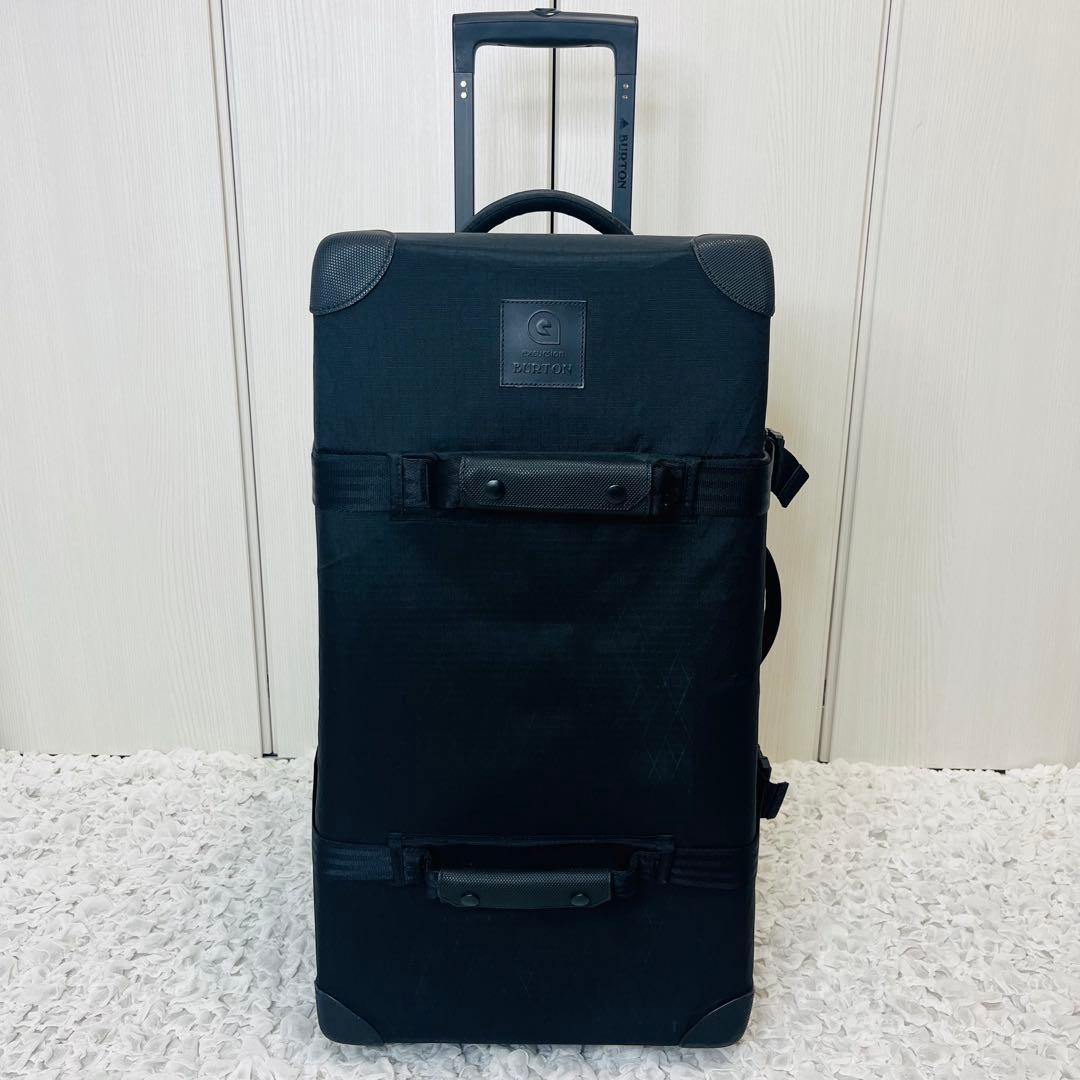 美品バートンBURTON 86Lウィーリーダブルデッキ キャリースーツケース廃盤