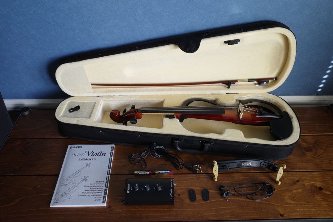 ヤマハYamaha SV-250 希少プロ仕様 サイレントバイオリン （美品）