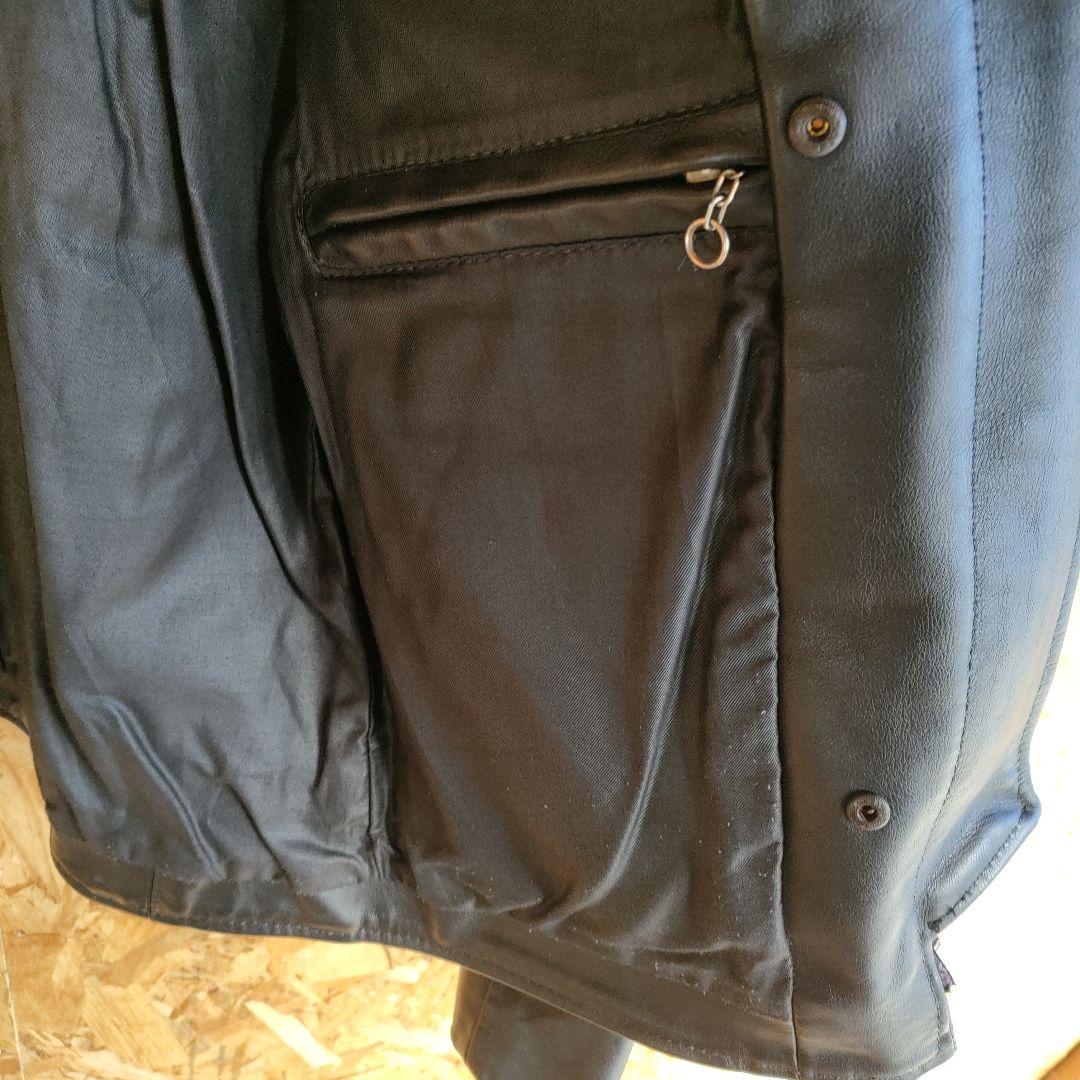 vanson　バンソン　レザーシングルライダースジャケット