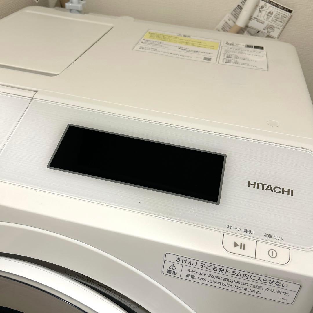 【超美品】日立ドラム式洗濯機 12kg\6kg BD-STX120HL 左開き