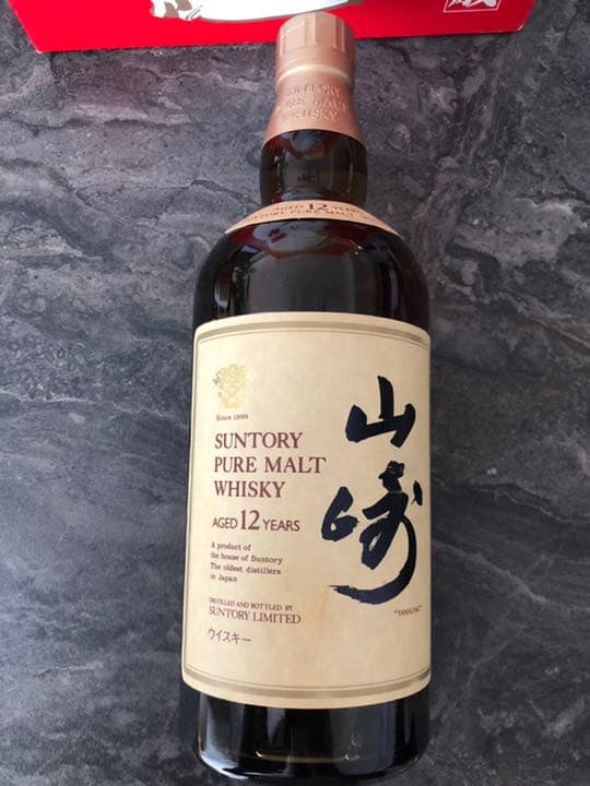 レア☆サントリー☆山崎☆１２年☆ピュア☆ウイスキー☆43度☆750☆新品未開封