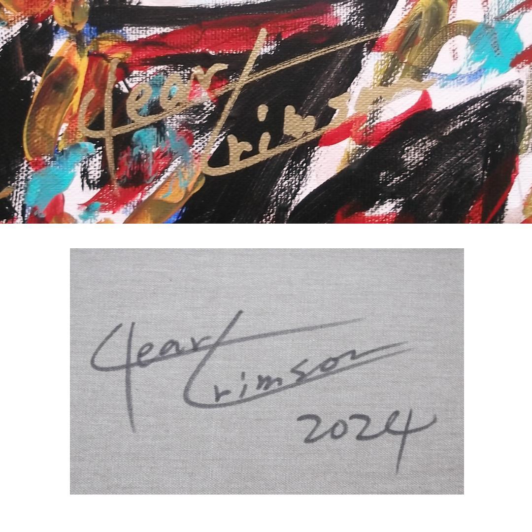 ゆうゆう　心温まる天才！クリア・クリムゾン真作保証作品　ゴキゲンチラノくん