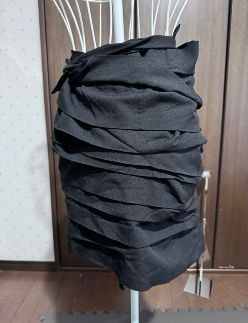 COMME des GARCONS ひざ丈 巻きスカート