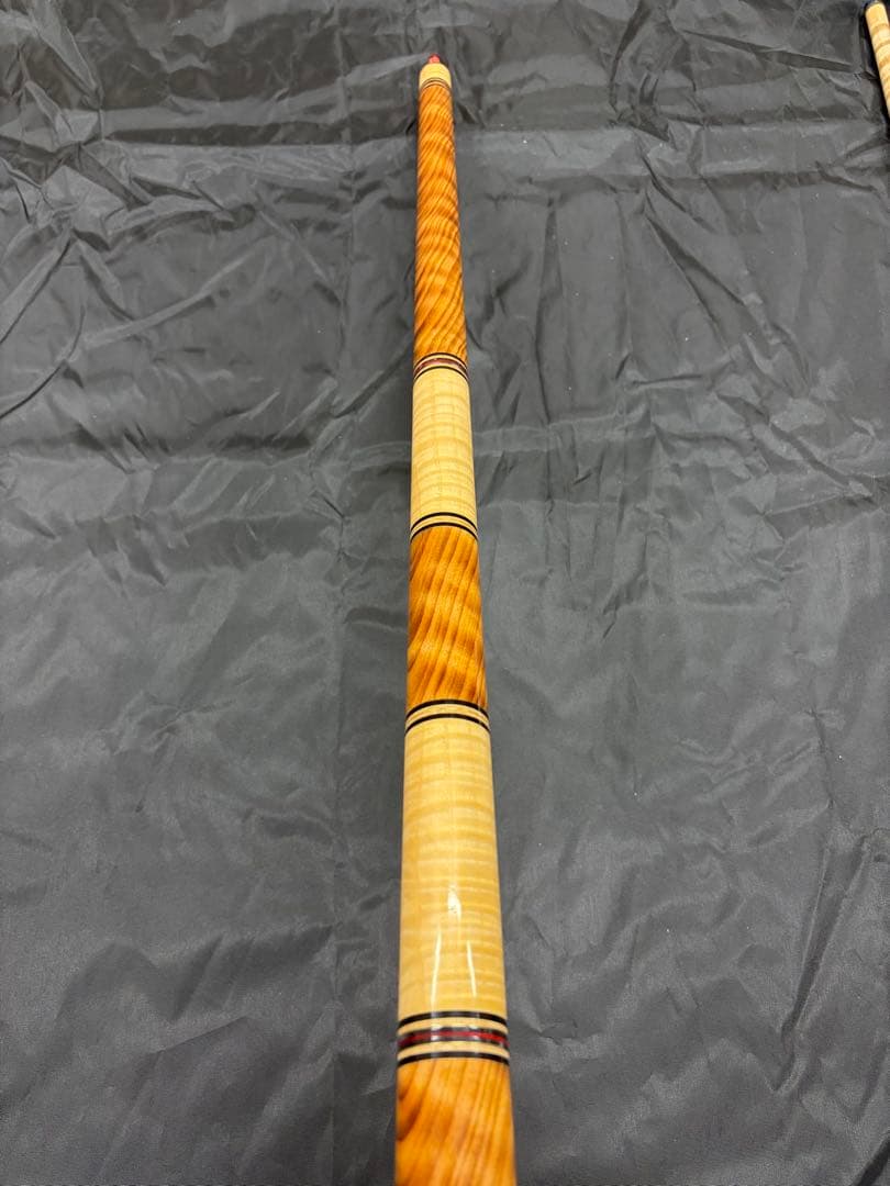 早川工房　虎目屋久杉キュー