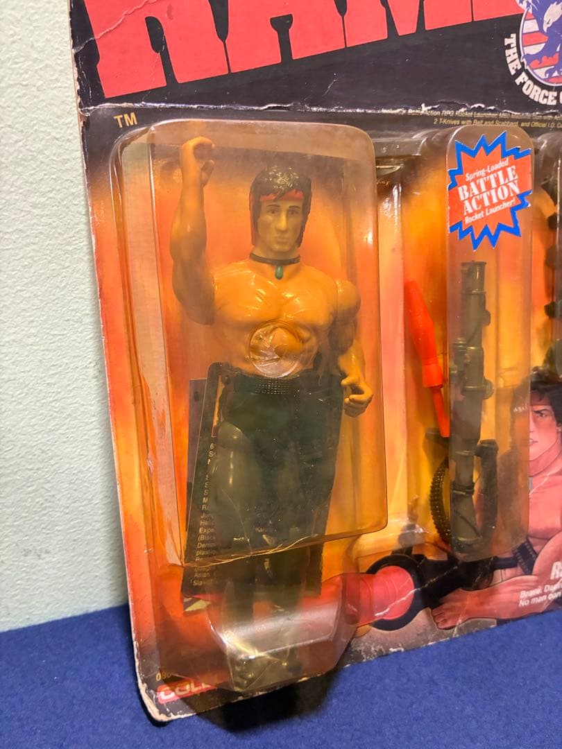 Rambo アクションフィギュア 1985/86 COLECO社 ランボー