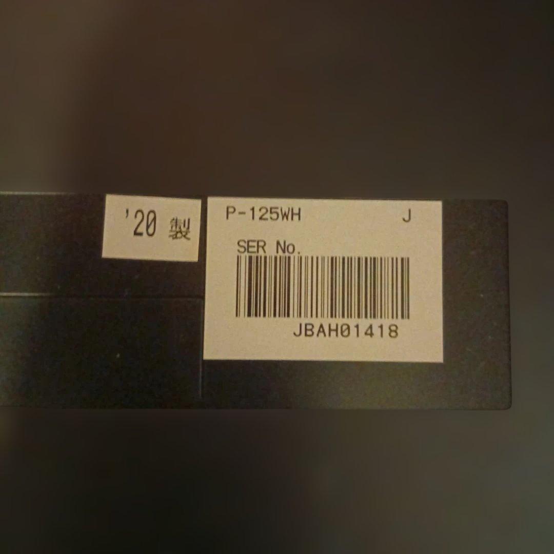 付属品完備 YAMAHA P125 88鍵　本体のみ