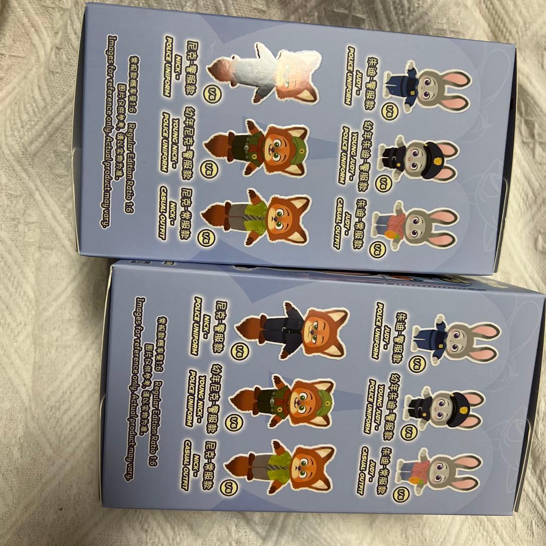 即日発送　TOPTOY ズートピア　ジュディ　ニック 未開封２点セット