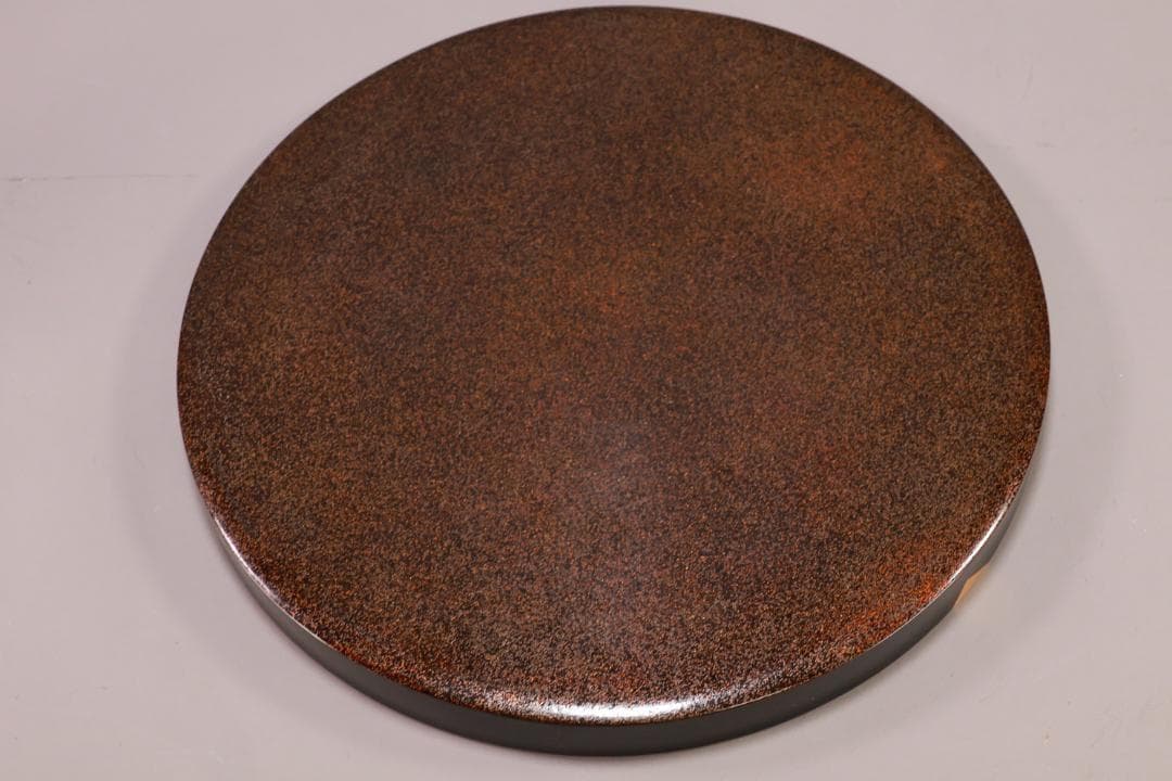 輪島塗　扇面金蒔絵　お櫃　はんがい　受け盆　お櫃台　会席　茶懐石　② BJ081