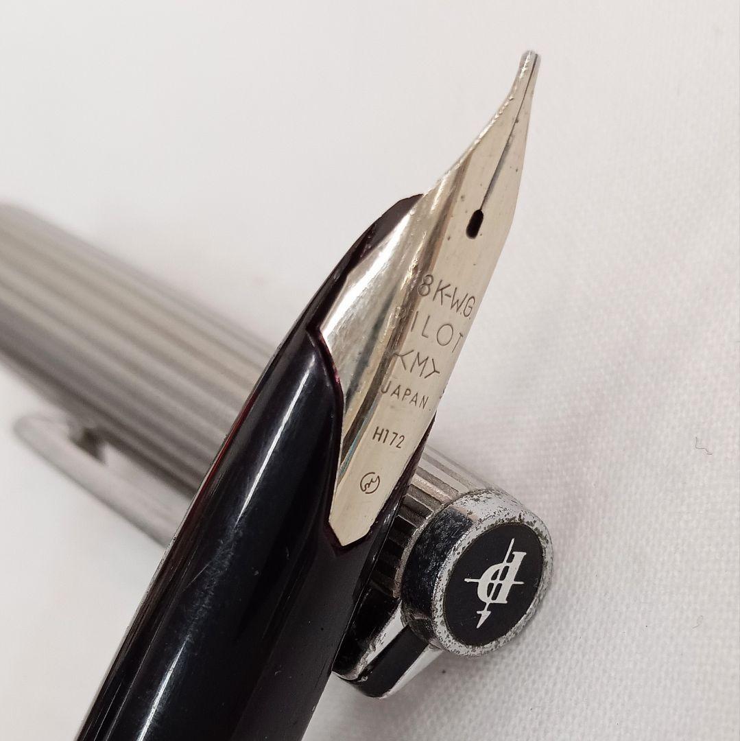 筆記未確認 リユース PILOT パイロット カスタムストライプ ペン先M 中字