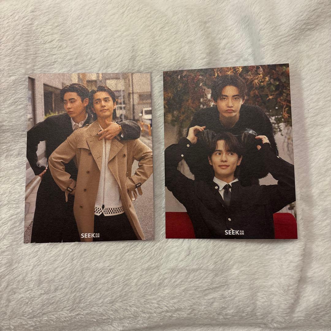 SEEKマガジン 3冊セット ポストカードトレカ付き