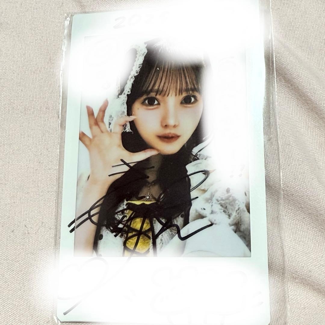 ノイミー ≠ME 落合希来里 ガラポン 直筆チェキ