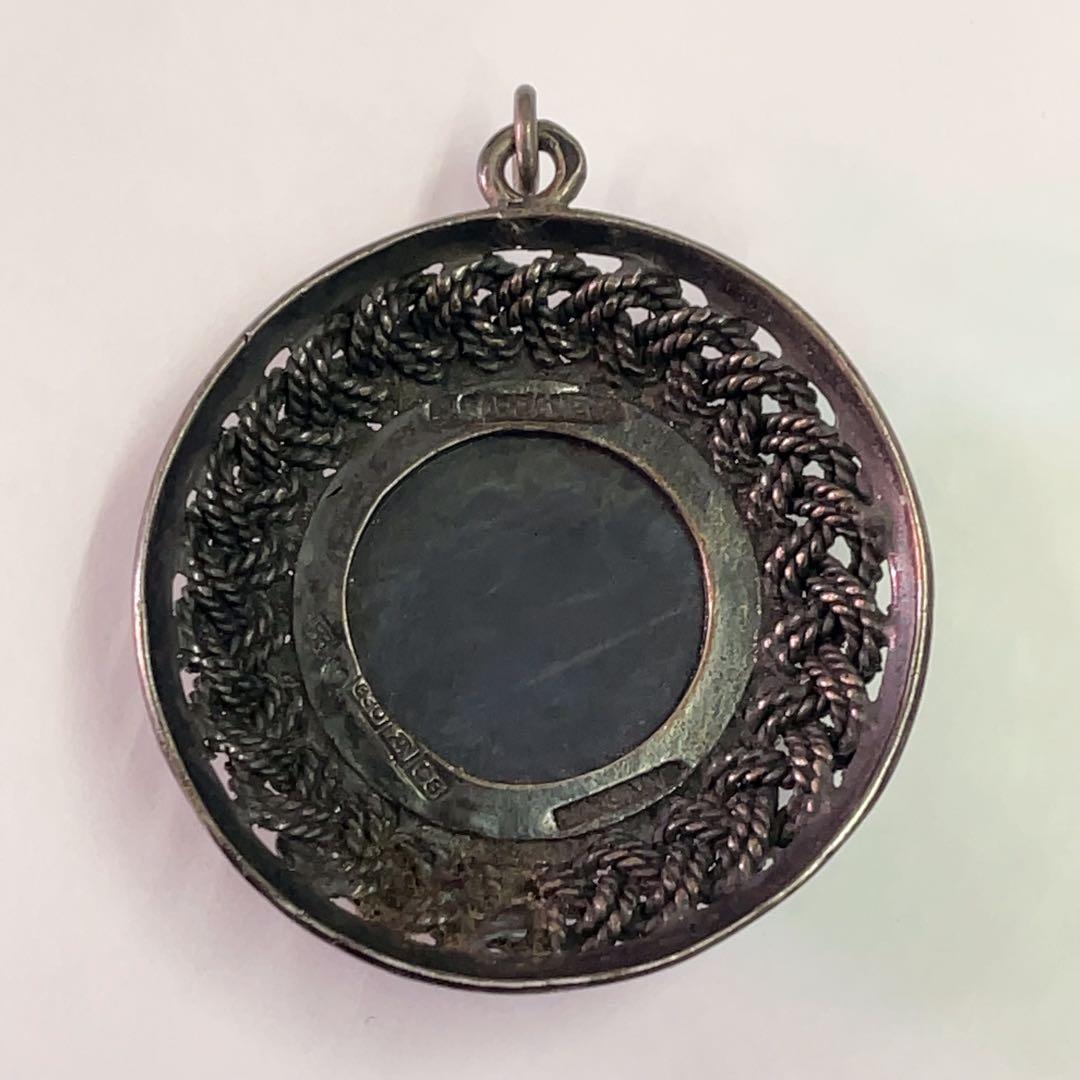 北欧 サルパネバ ムーンストーン シルバー ペンタント ネックレストップ