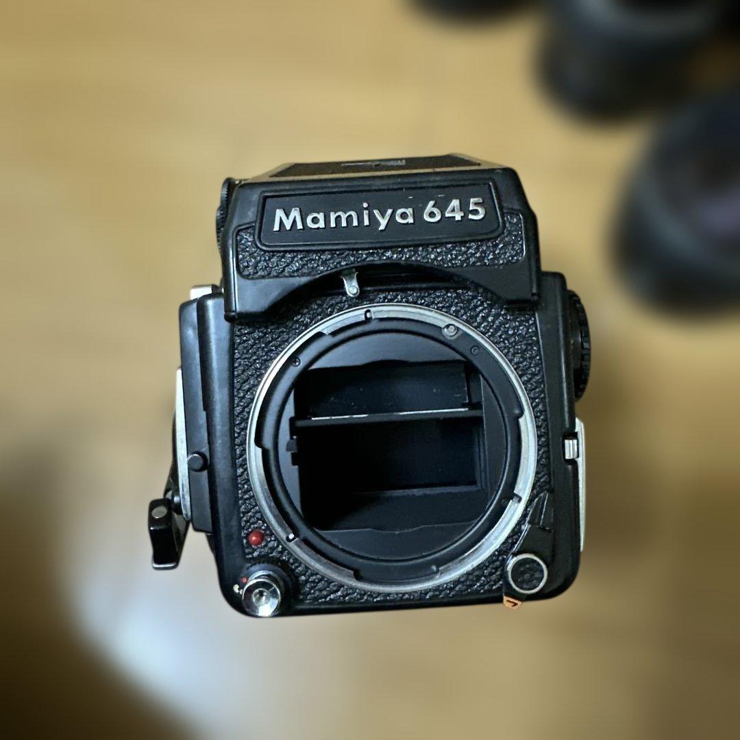 Mamiya 645 中判カメラ レンズ付き