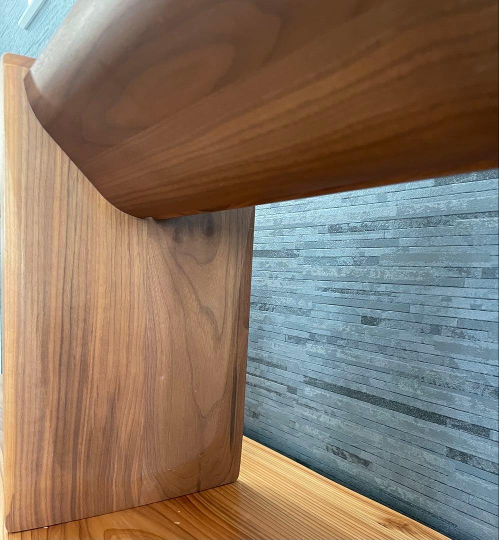 ナガノインテリア　サイドテーブル　ウォールナット