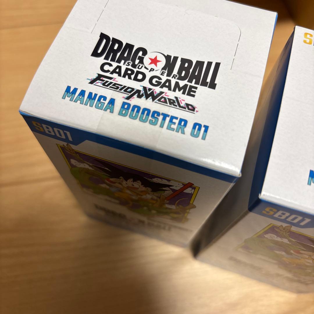 ドラゴンボールカードゲーム フュージョンワールド マンガブースター01 未開封