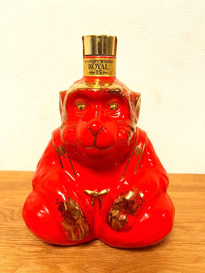 【未開栓】 サントリー  ローヤル 15年 干支ボトル 申　600ml