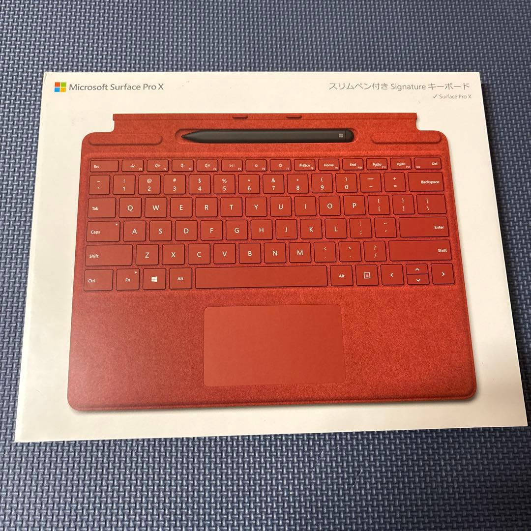 Surface Pro X Signature キーボード スリム ペン付き