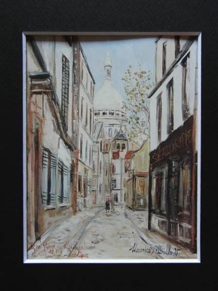 UTRILLO、SACRE-COEUR、海外版超希少レゾネ、新品額付