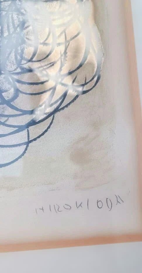 織田広喜 リトグラフ 少女