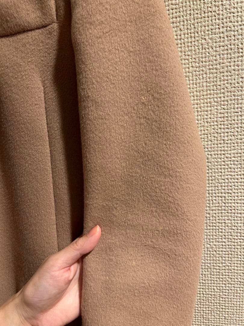 「なつ」GUCCI ベージュ チェスターコート 36