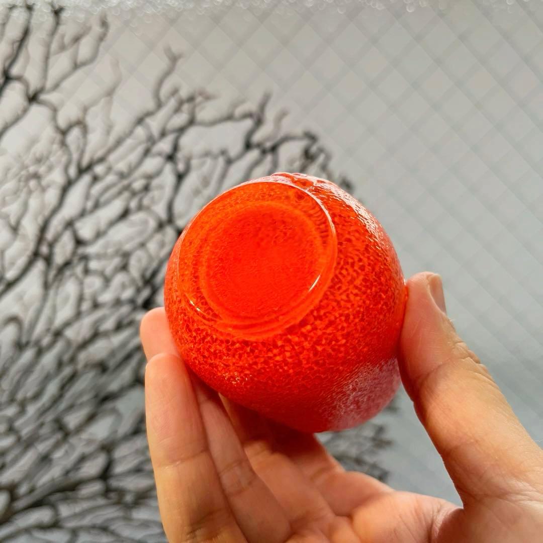 骨董　時代ガラス　超希少　瓜型　牡丹エンボス　飴屋瓶　金平糖瓶　菓子瓶