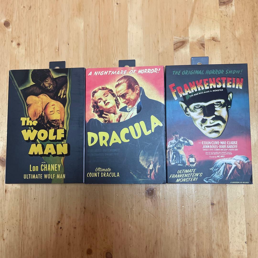 NECA製 アルティメットアクションフィギュア　3体セット