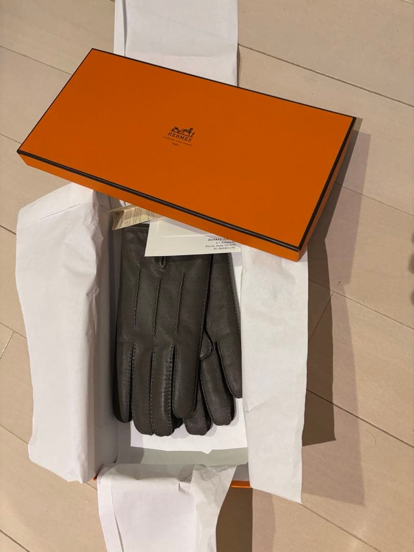 HERMES 手袋　ラム・カシミア　✳︎未使用品