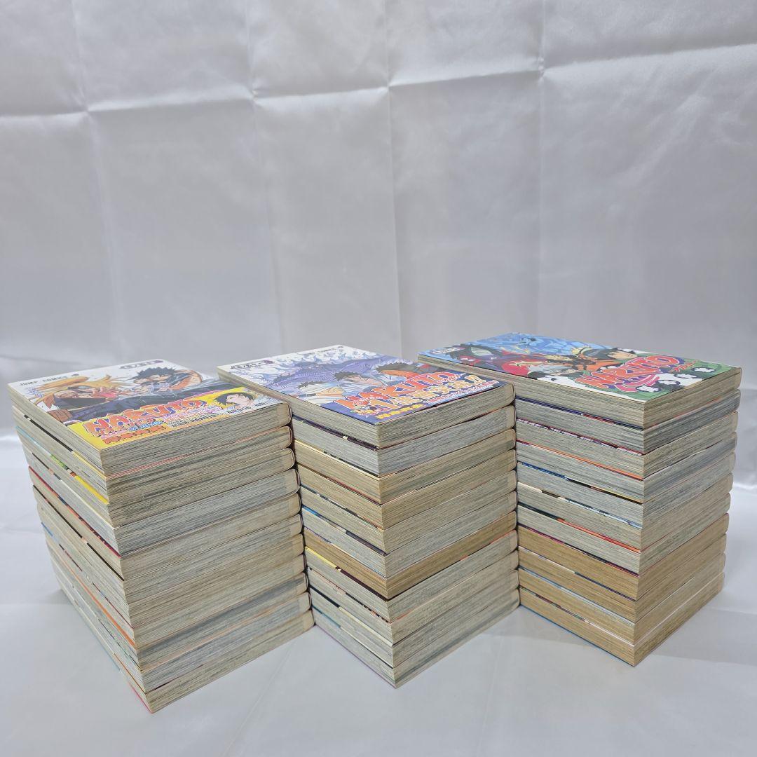 NARUTO 全72巻[完]+関連本2冊/全巻簡易クリーニング済み/N02