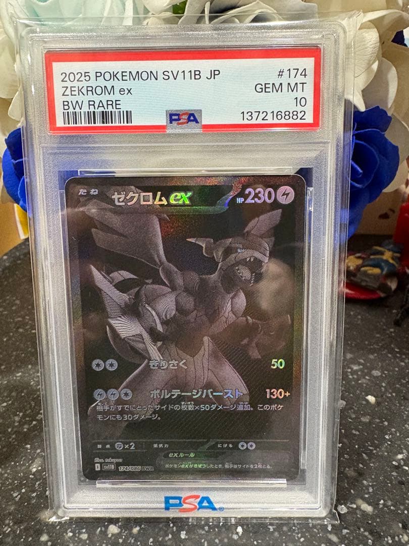 ポケモンカード　ゼクロムex bwr psa10