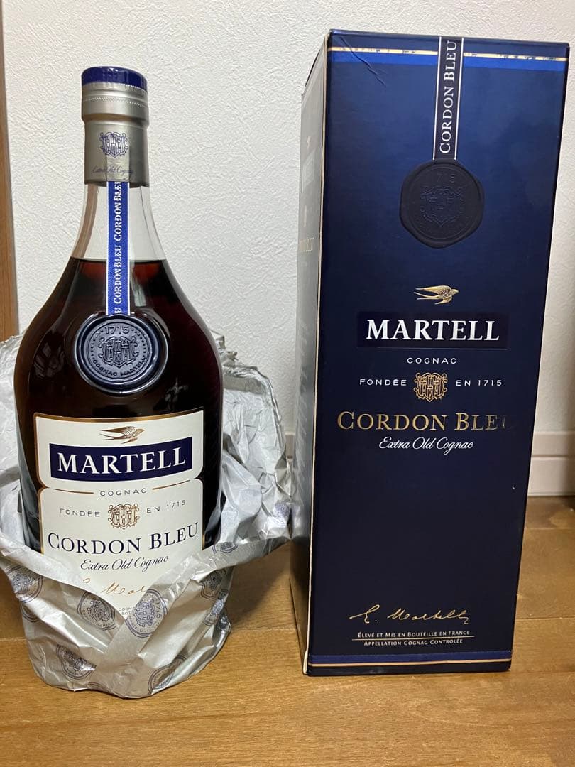 【未開封】ブランデー　MARTELL CORDON BLEU 1L