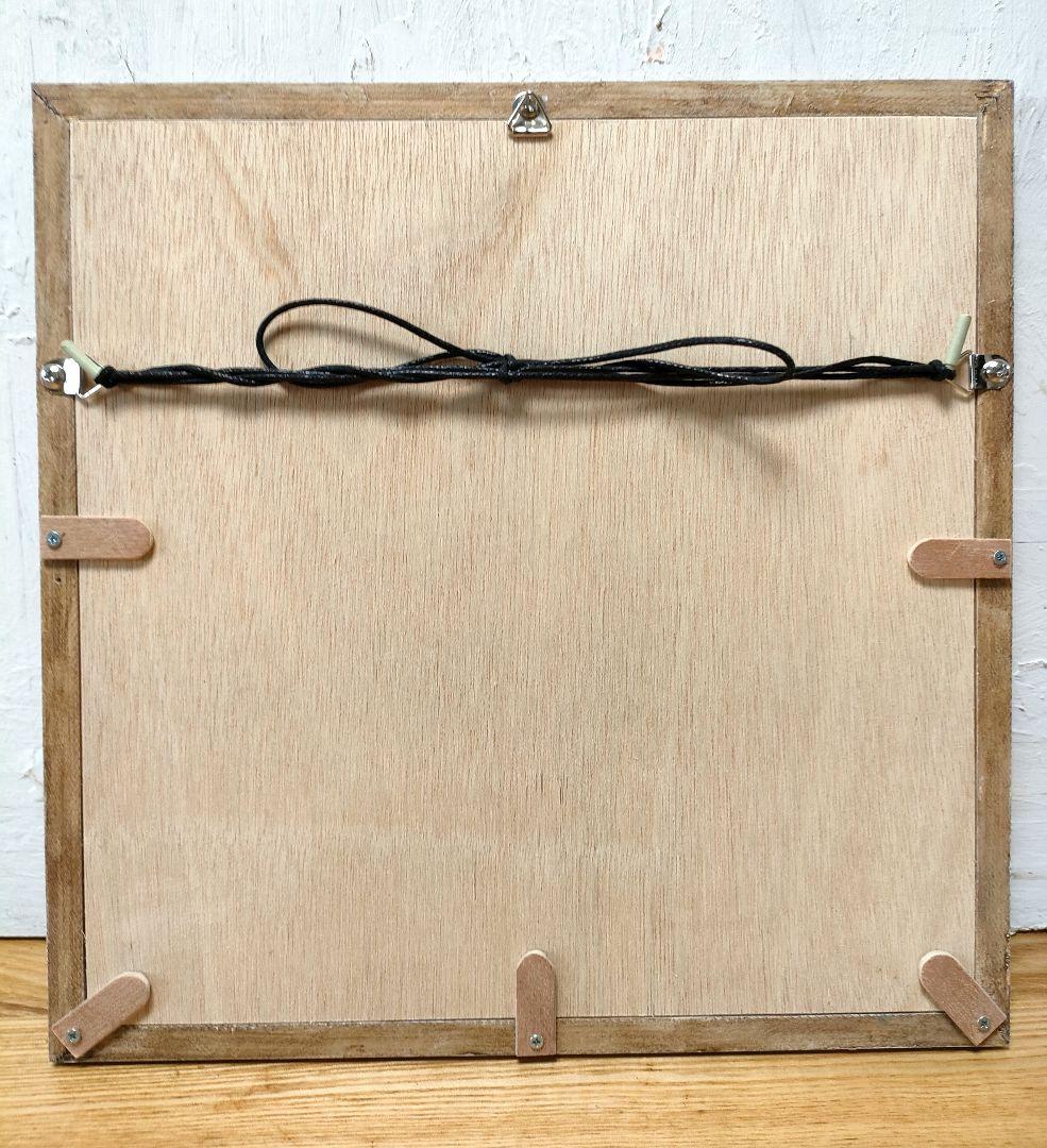 アンティークブラウン額縁変更ご確認ページ　title「ミラクルニャンコ」