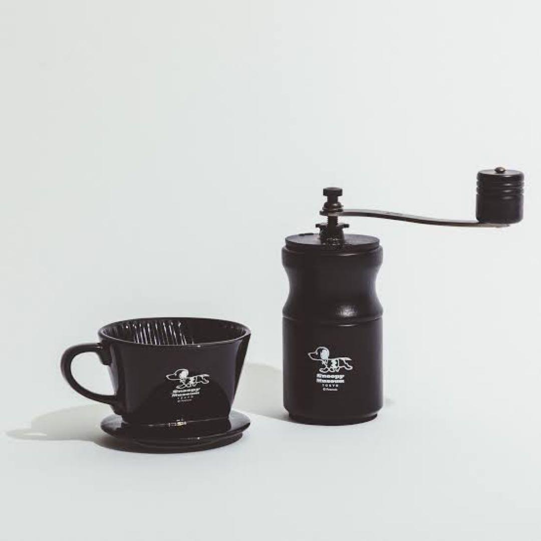 スヌーピーミュージアム　カリタ　コーヒーミル&ドリッパーセット【新品未使用】