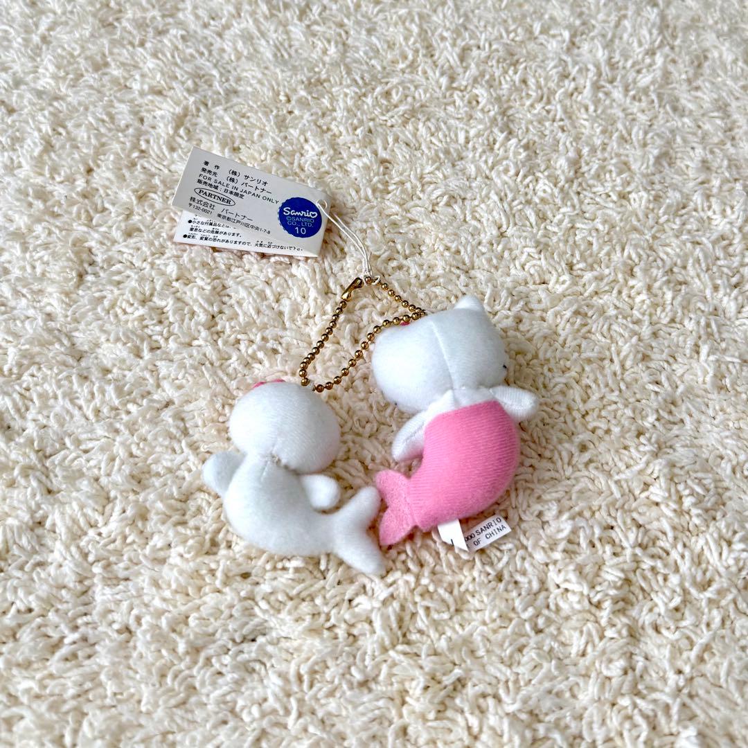 サンリオ　ハローキティ　ツインキーチェーン　ぬいぐるみ　マスコット