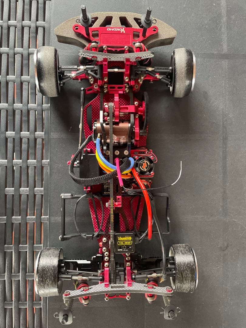 ヨコモ DRB RWD仕様 豪華パーツ、メカ付き