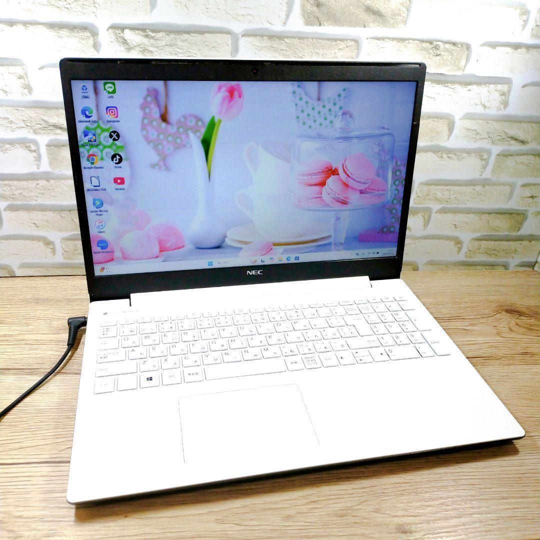 すぐに使える第8世代 NECノートパソコン Windows11 Office付き