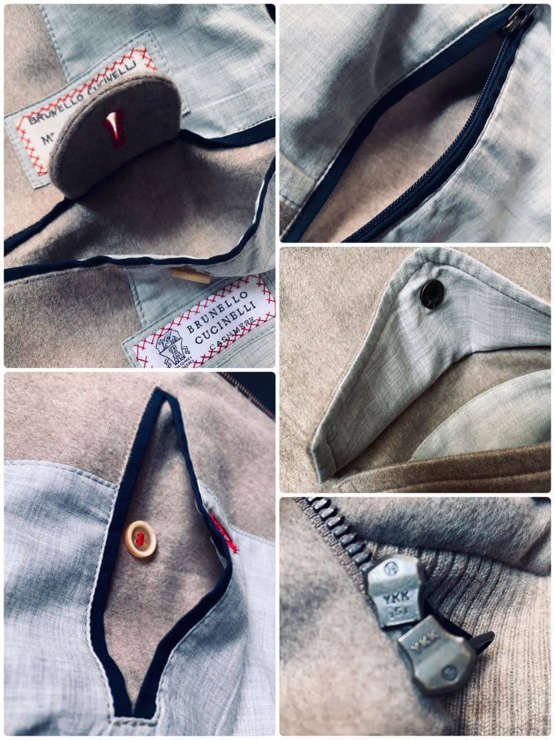 Brunello Cucinelli氏ご愛用　極上カシミアスーツベスト¥45万