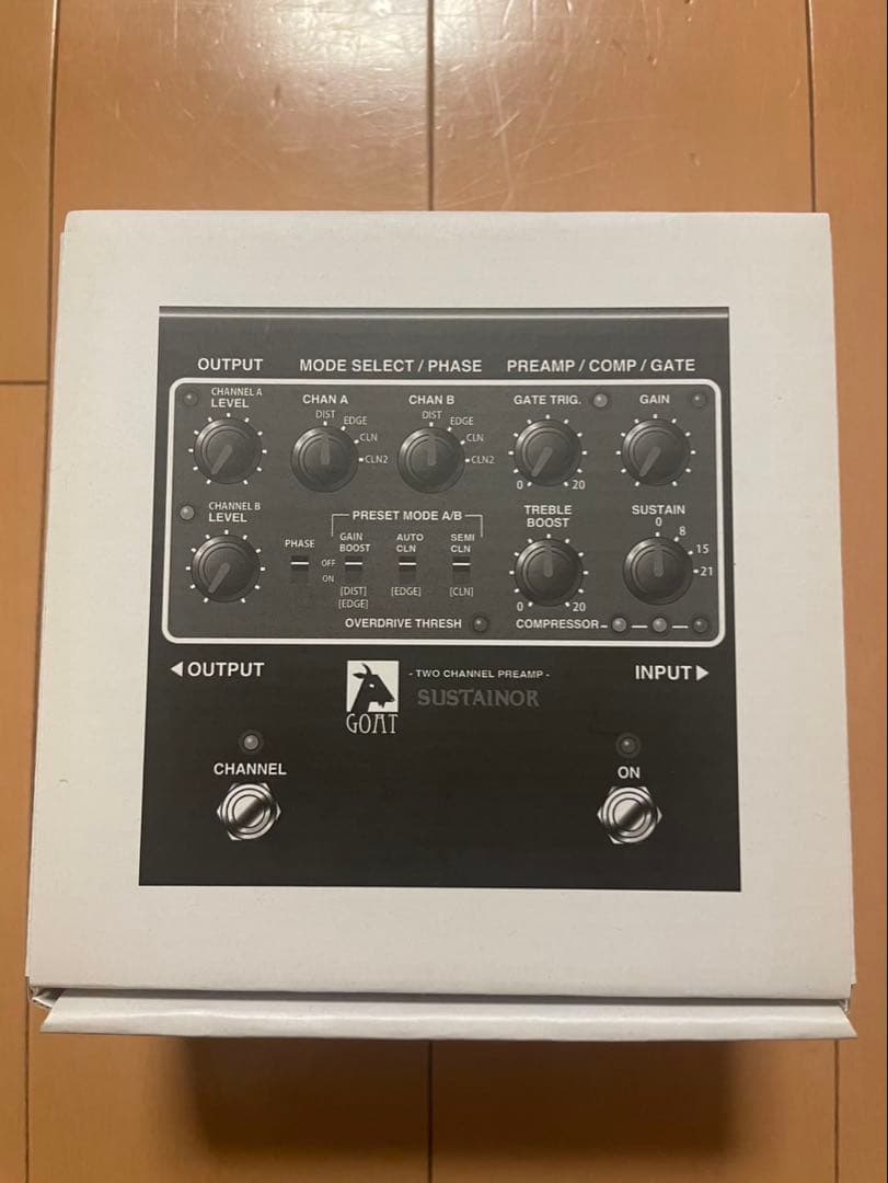 GOAT \"BLUESERIES\" SUSTAINOR 箱付き