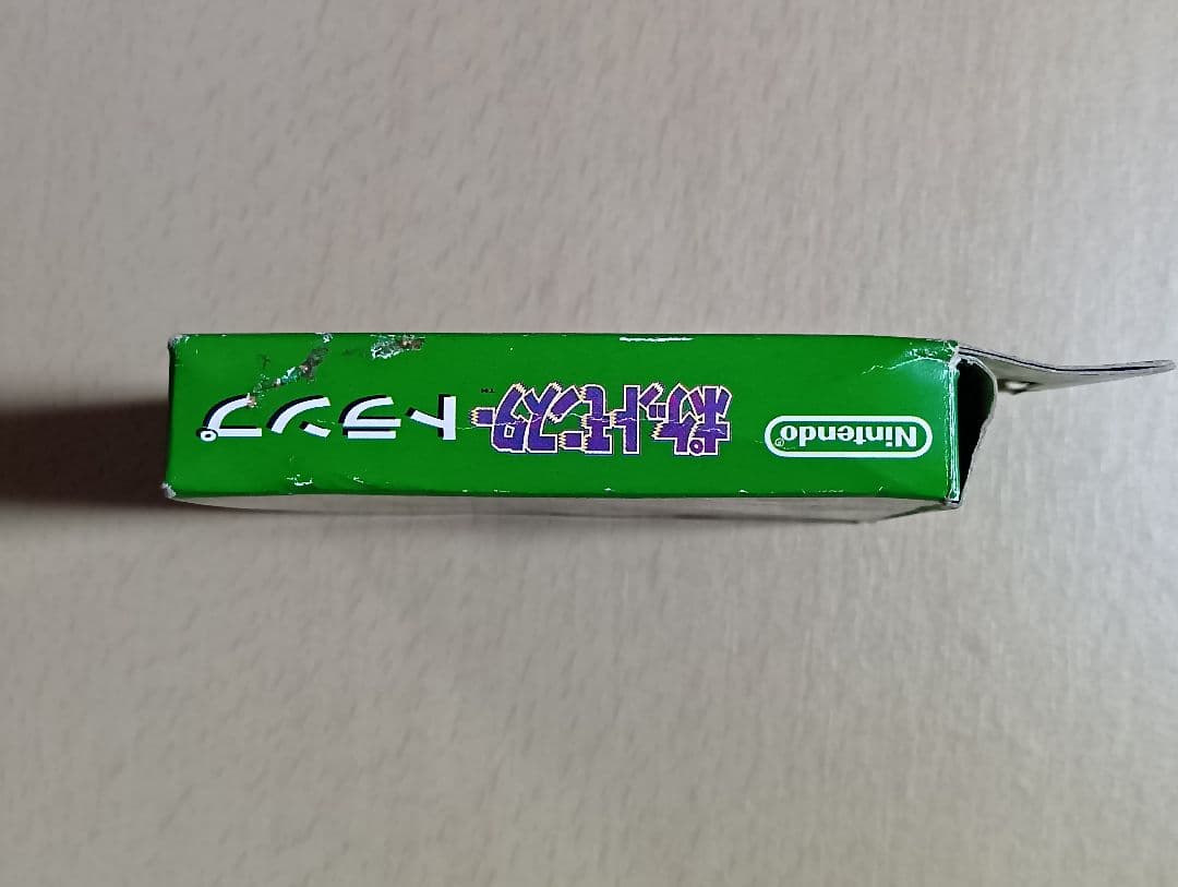 ポケモン トランプ 緑 初代 美品 (札54枚 ポケモン名簿入り 説明付)