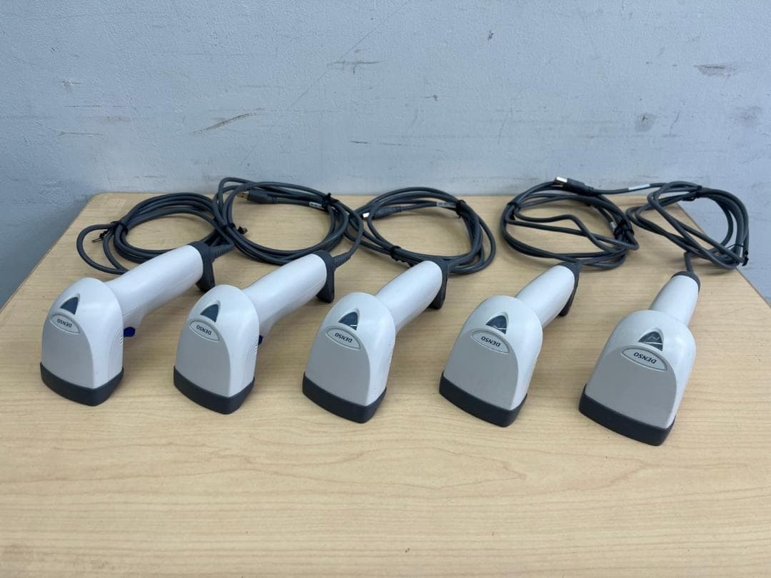 F6441☆DENSO☆バーコードリーダー5点☆AT25Q-SM☆QRコード対応