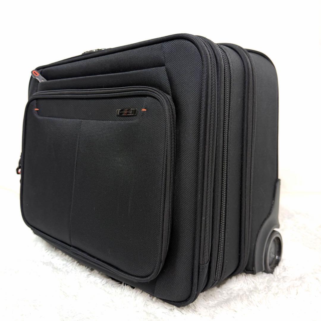 サムソナイト ビジネスキャリーバッグ トラベル 機内持込可 ブラック